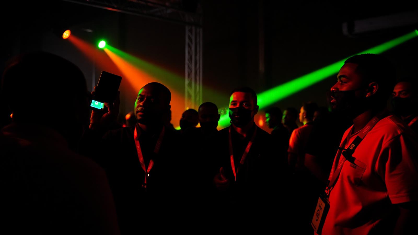 The O'Town Rave Party team at work